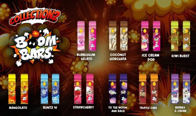 Boom Bars Disposable Collection 2 (V2)
