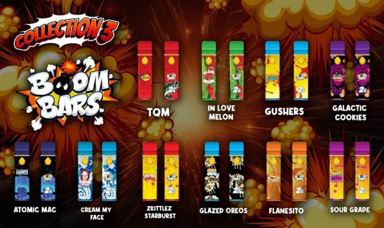 Boom Bars Disposable Collection 3 (V3)