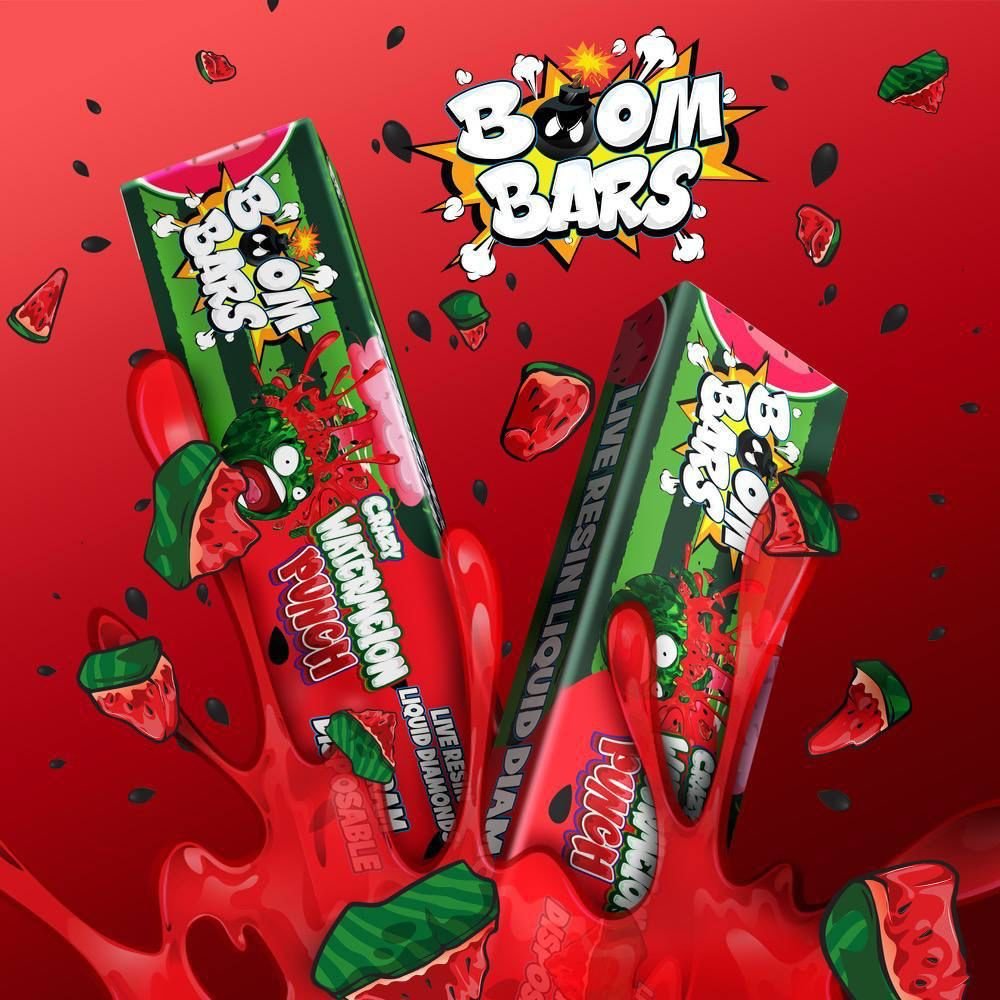 Crazy Watermelon Punch – Boom Bars Disposable