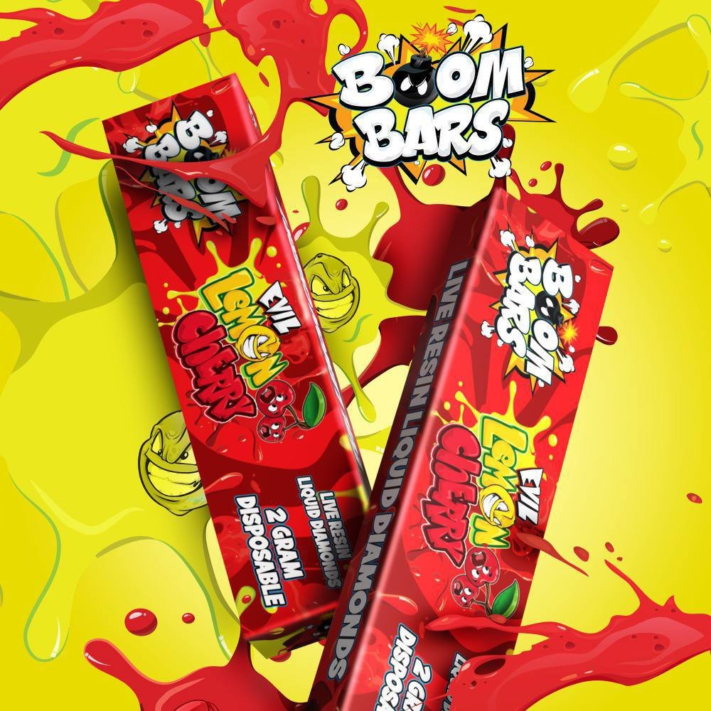 Evil Lemon Cherry – Boom Bars Disposable