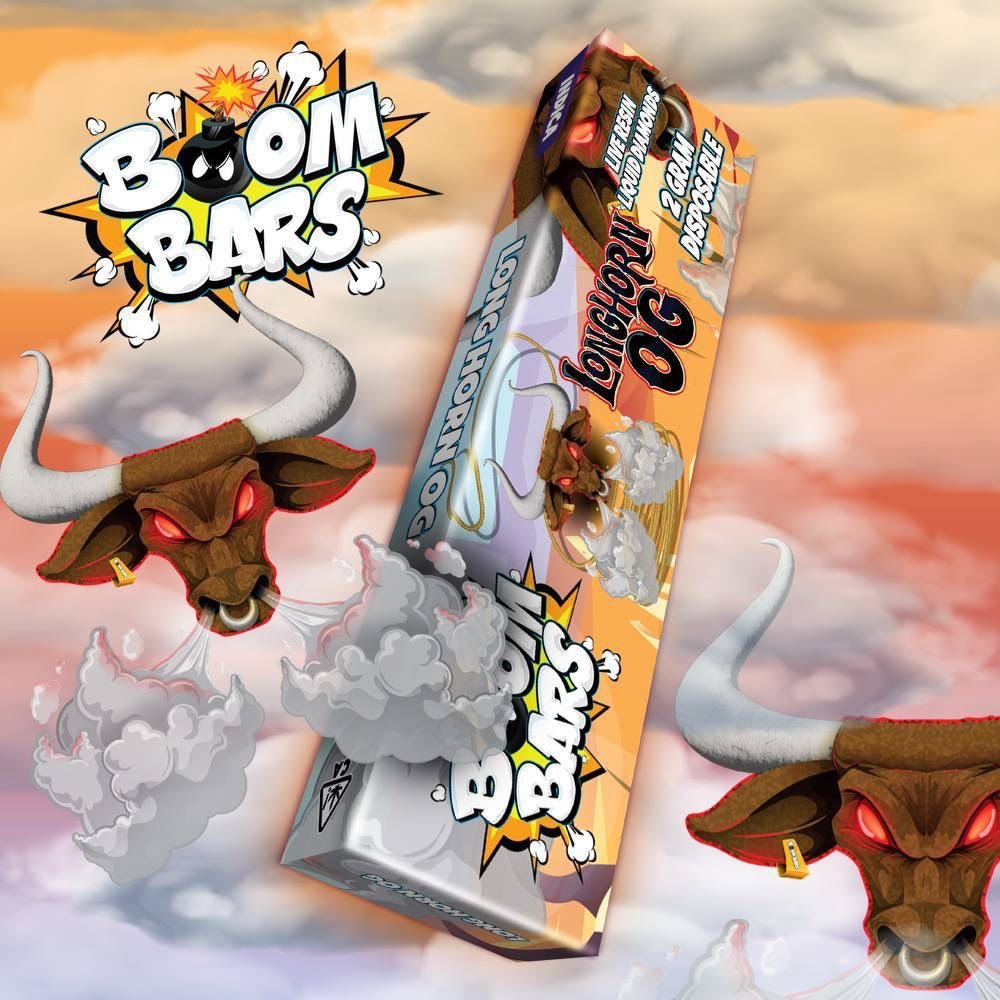 Long Horn OG – Boom Bars Disposable